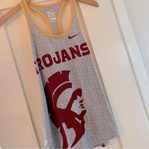 Nike USC Trojans Racerback DRIFIT